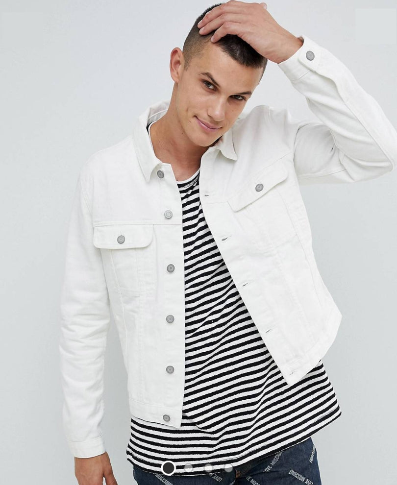 White Denim Jacket