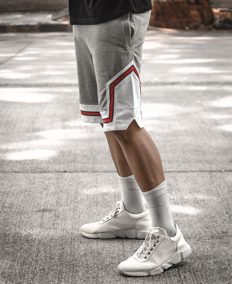Grey Bulls Shorts