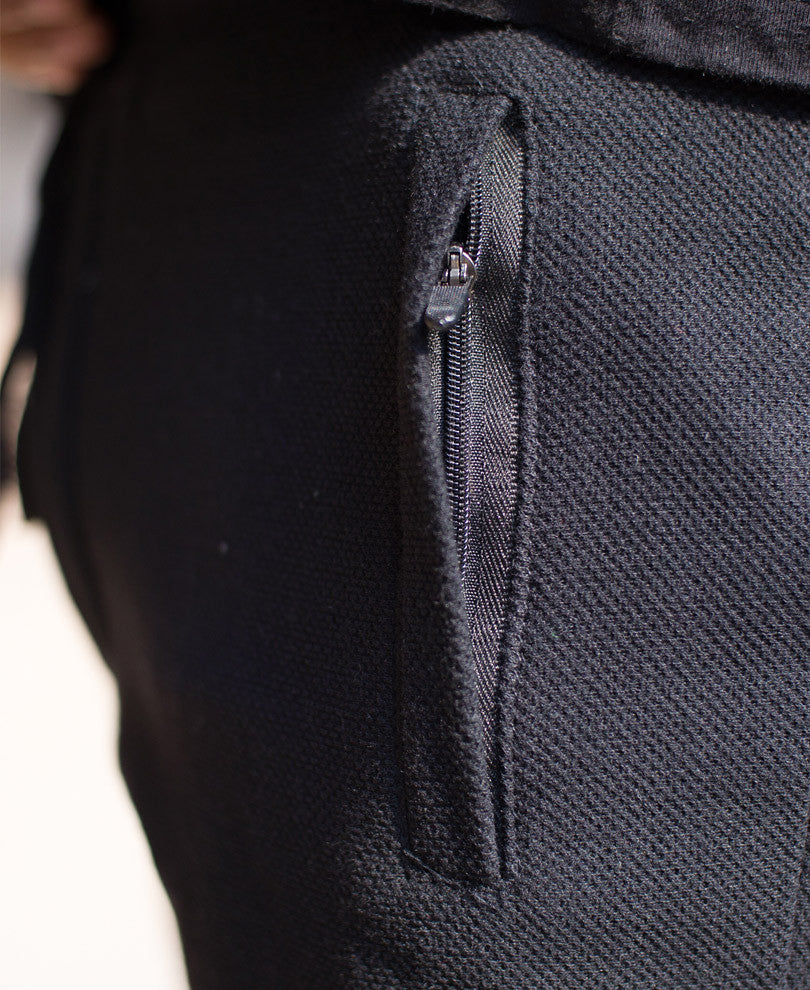Black With Back Pocket Joggers