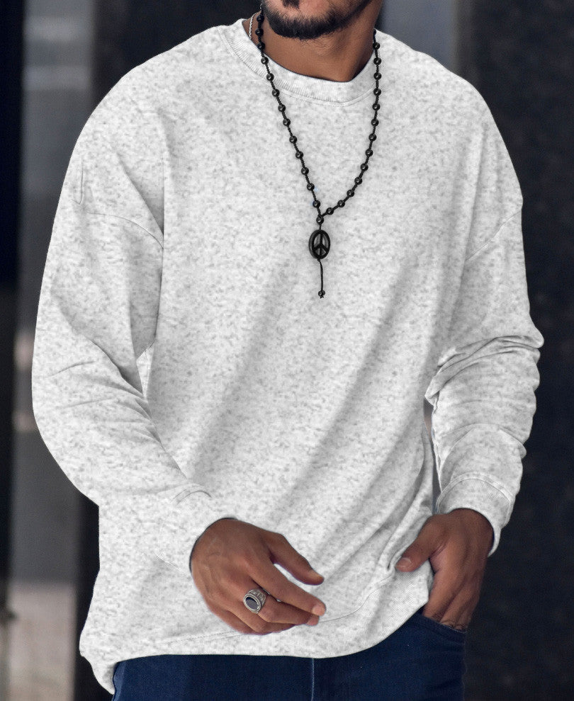 Acro Grey Plain Sweatshirt