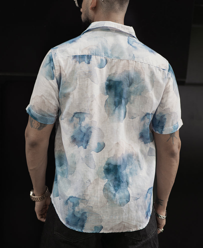 Multi Colour Regular Fit Half Sleeves Shirt