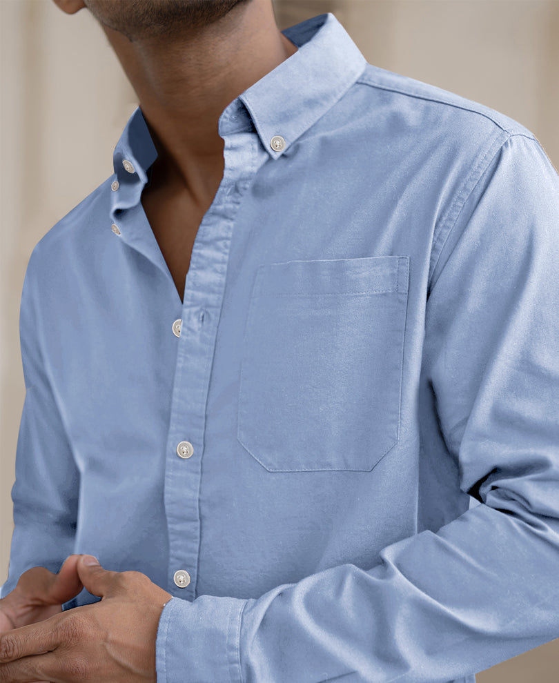 Sky Blue Oxford Shirt