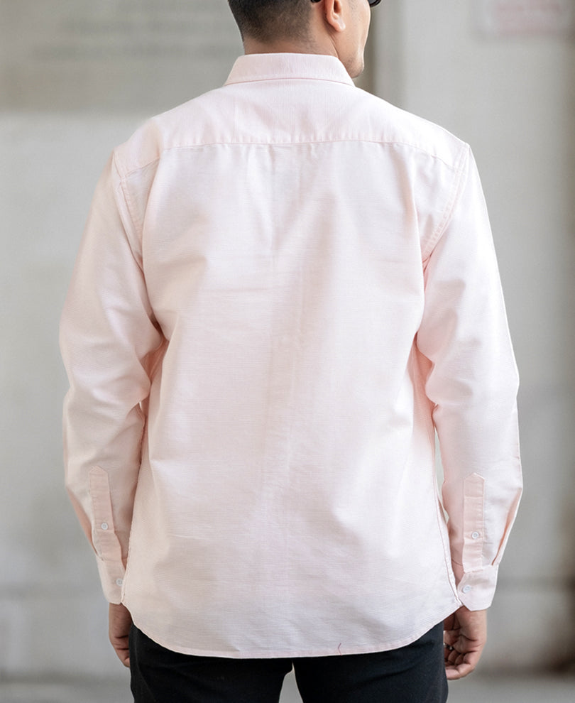 Mustard Micro Checks Shirt