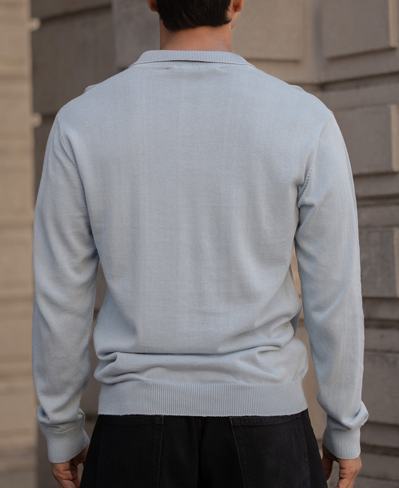 Sky Blue Lightweight Polo