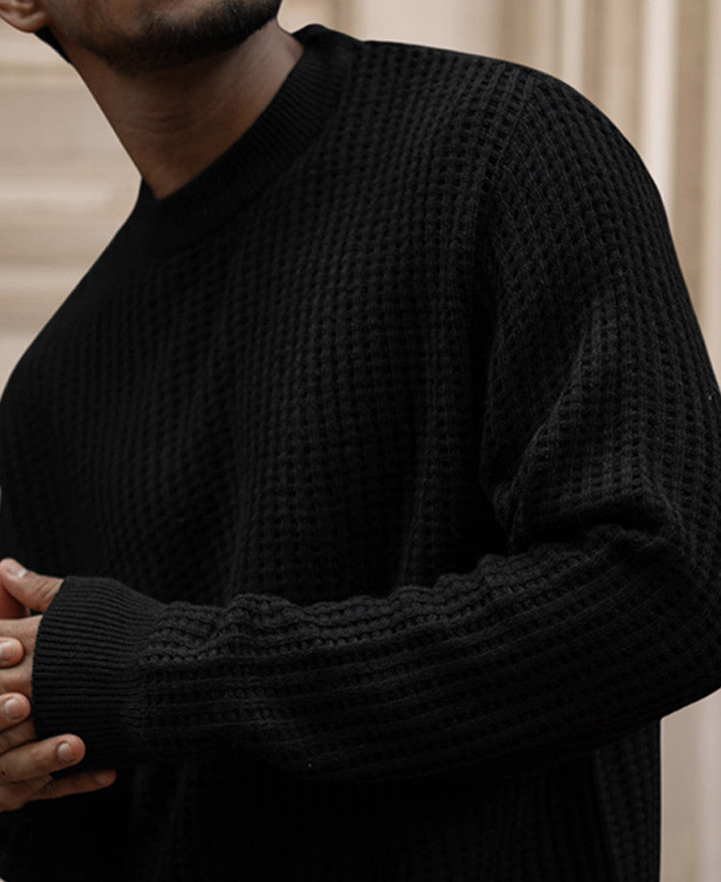 Black Full Sleeves T-Shirt