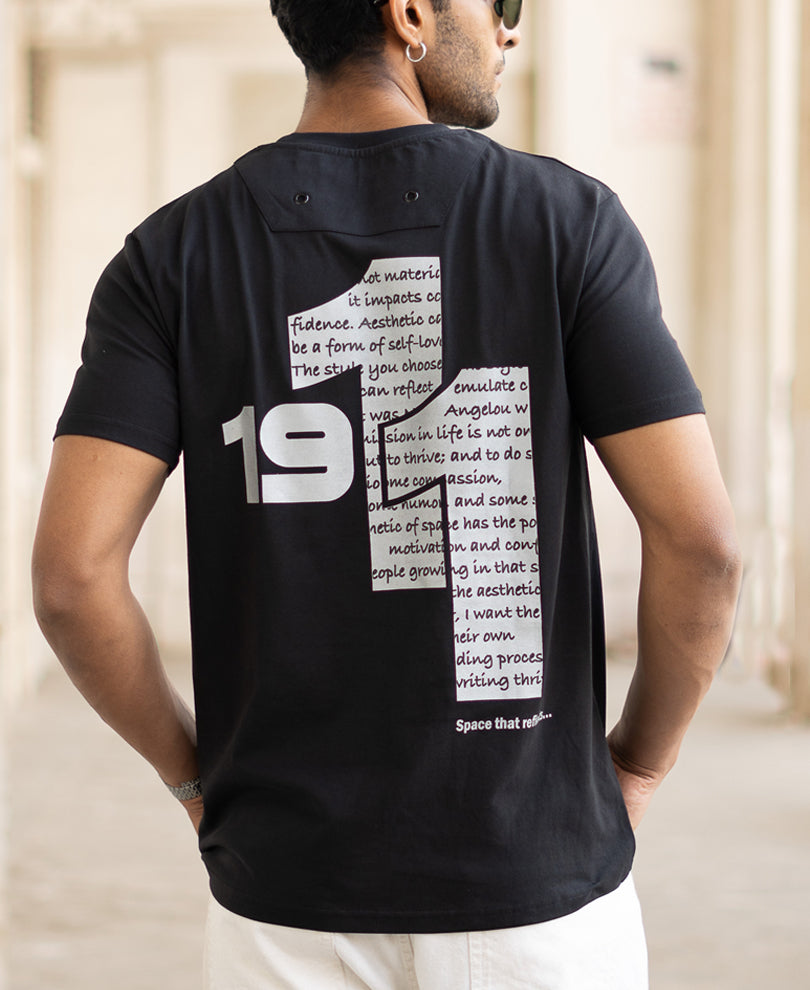 Black Lucent Graphic T-Shirt