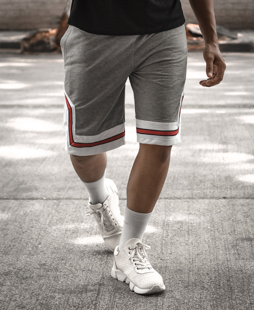 Grey Bulls Shorts