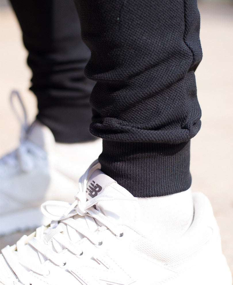 Black With Back Pocket Joggers
