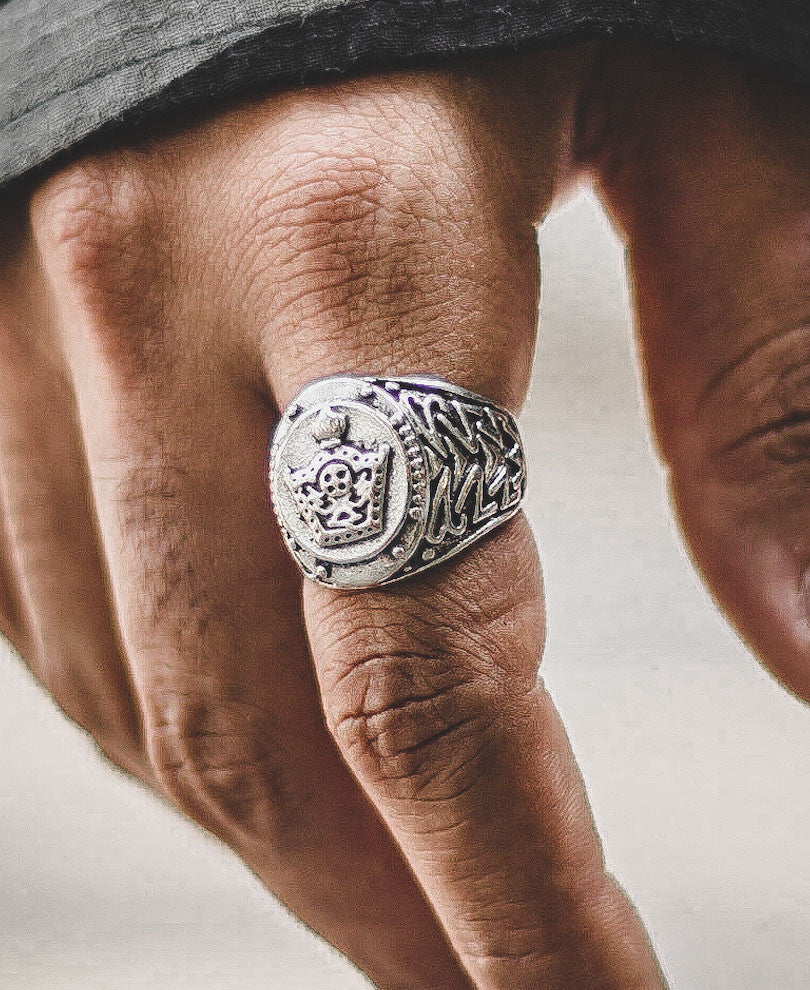 King Crown Silver Ring
