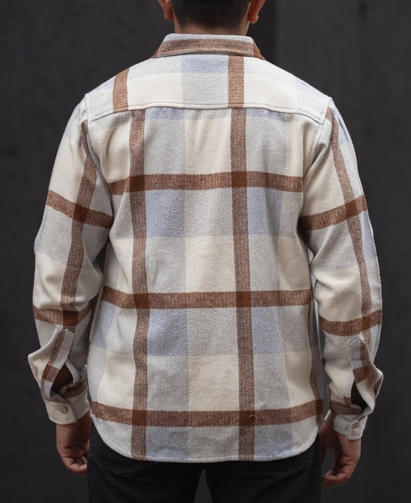 Multi Colour Checks Regular Fit Full Sleeves Shirt