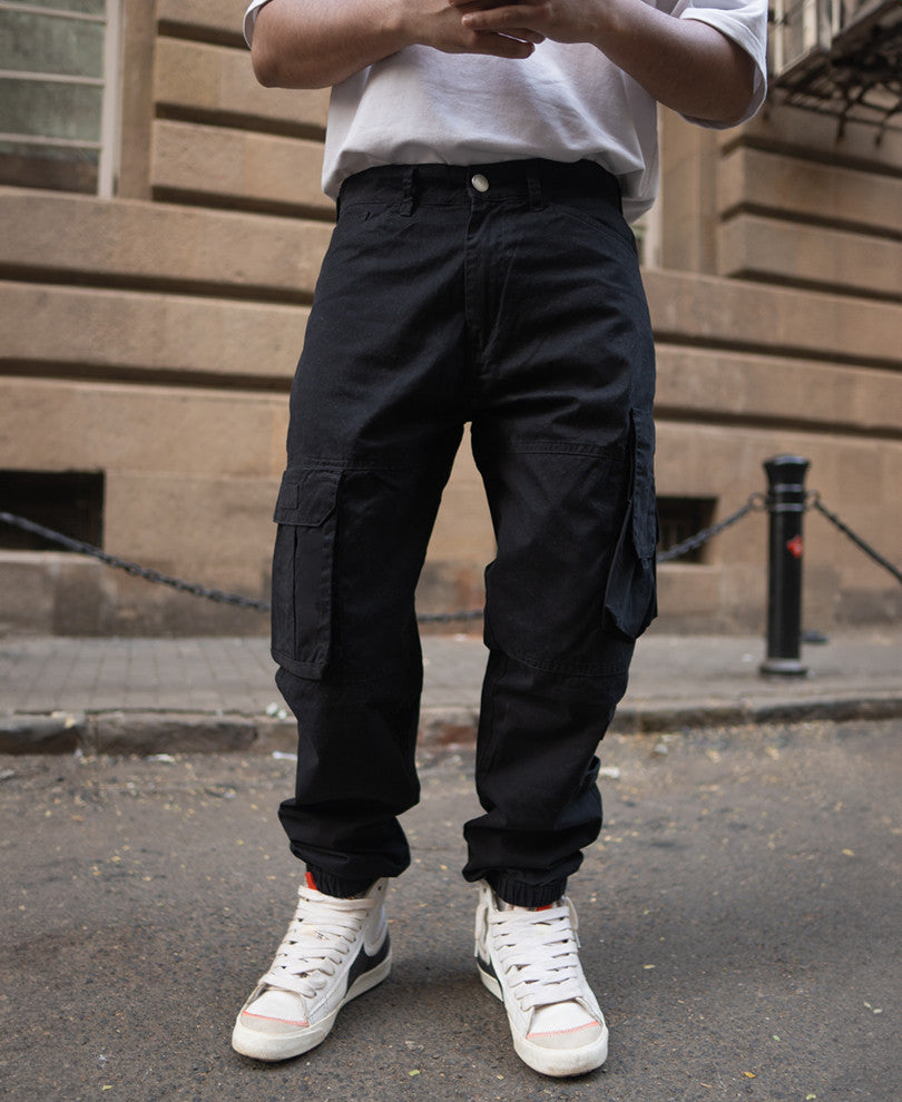 Black Cargo Pant