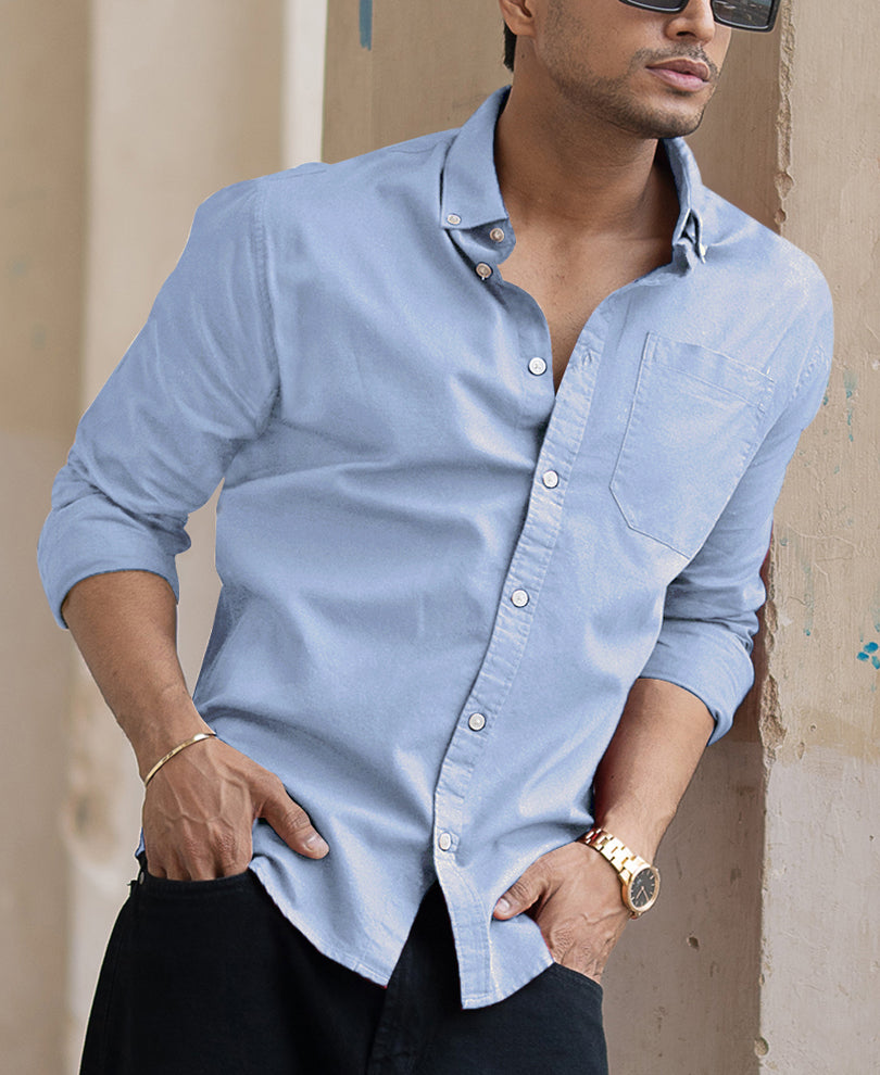 Sky Blue Oxford Shirt