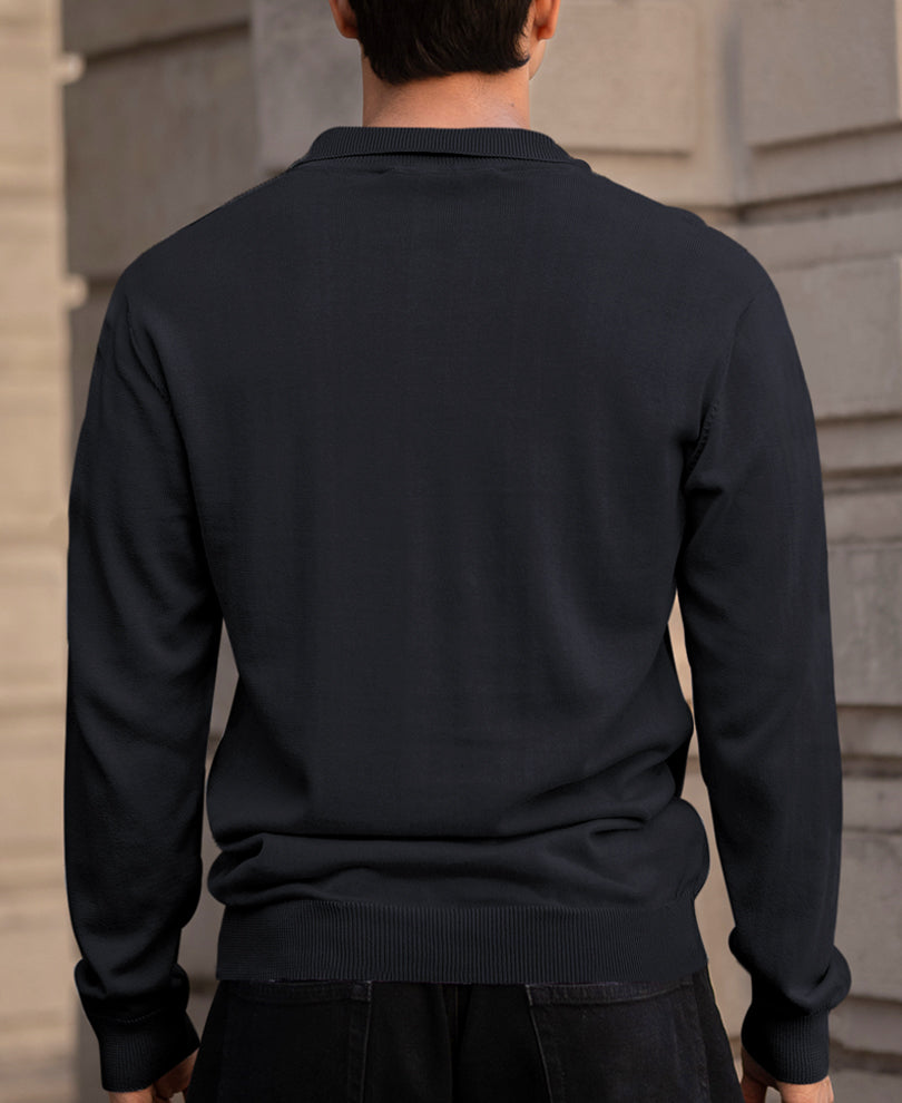 Navy Lightweight Polo