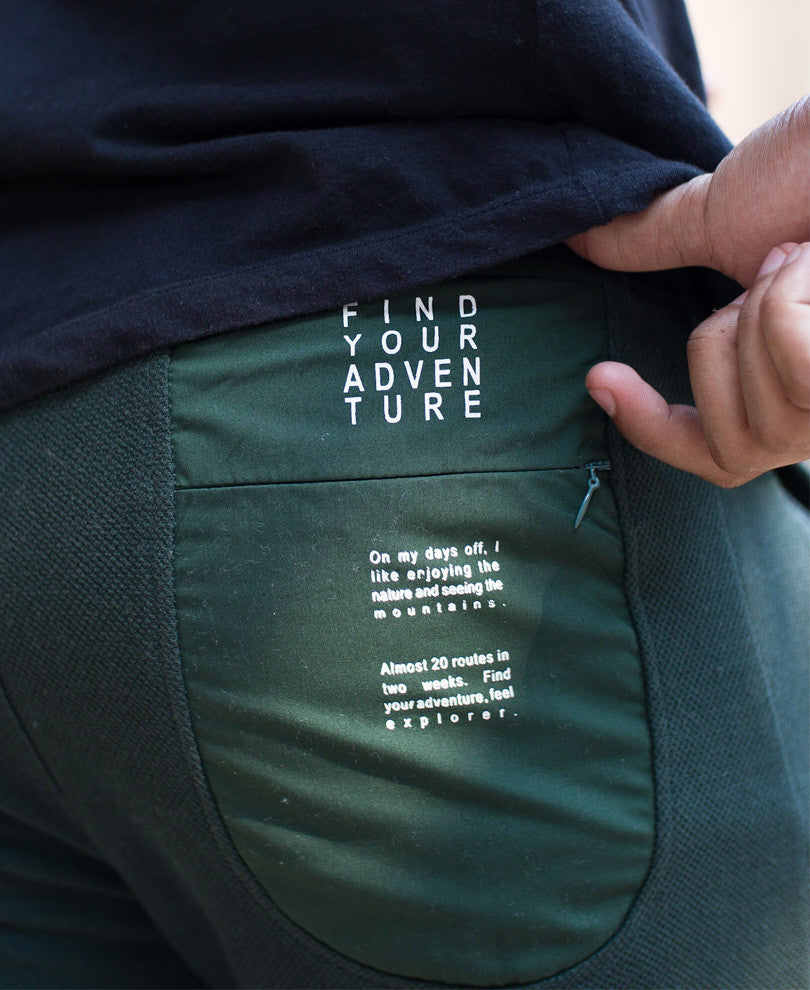 Olive Green With Back Pocket Joggers