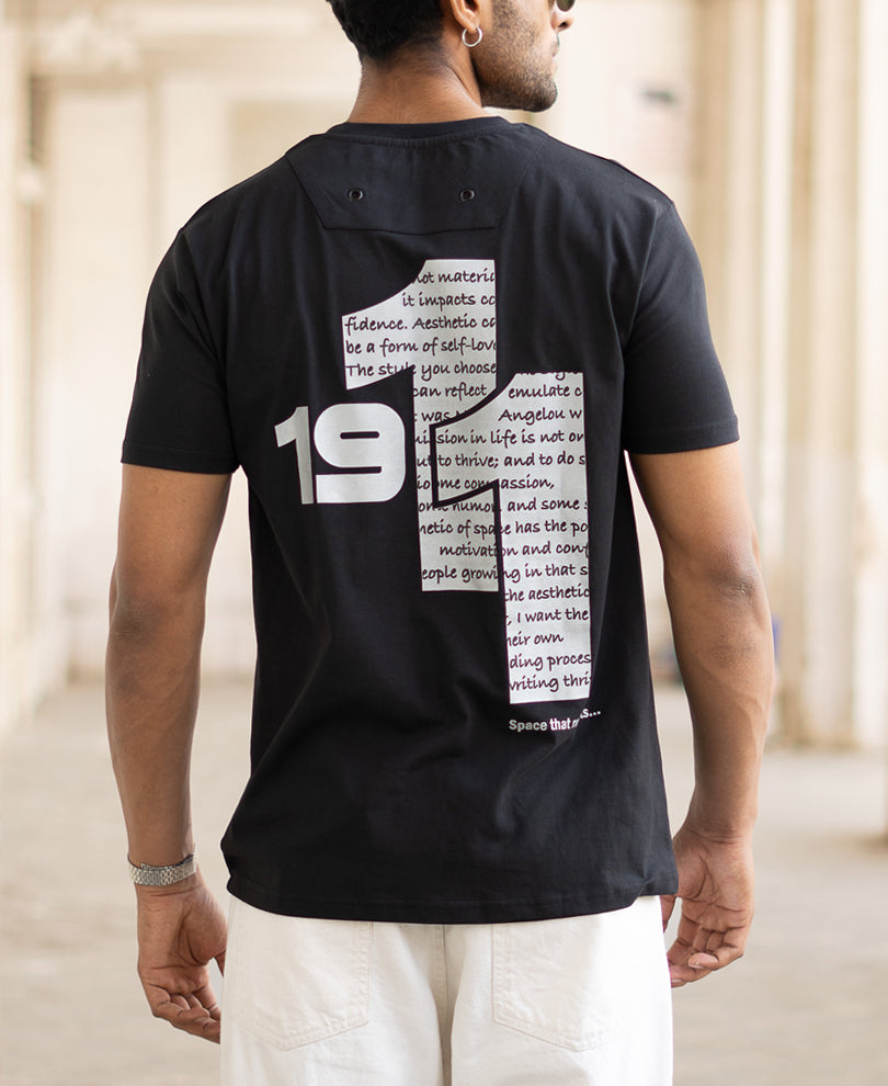 Black Lucent Graphic T-Shirt