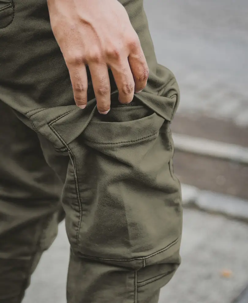 Olive Green Cargo Pant