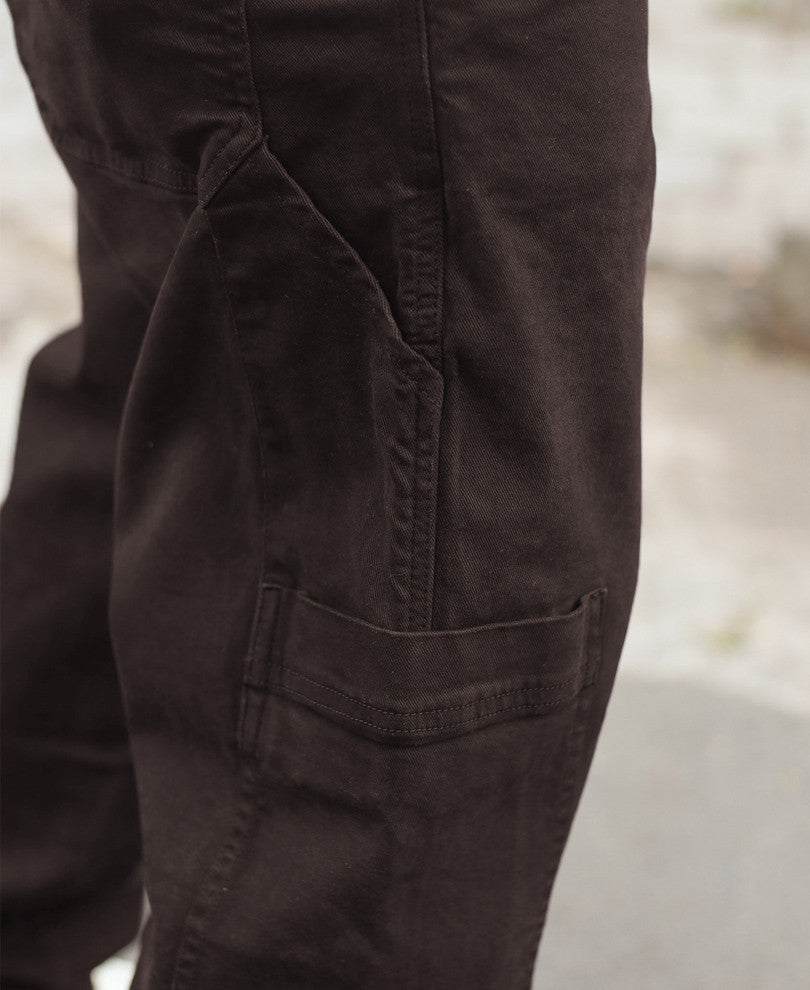 Brown Carpenter Baggy Fit Jeans