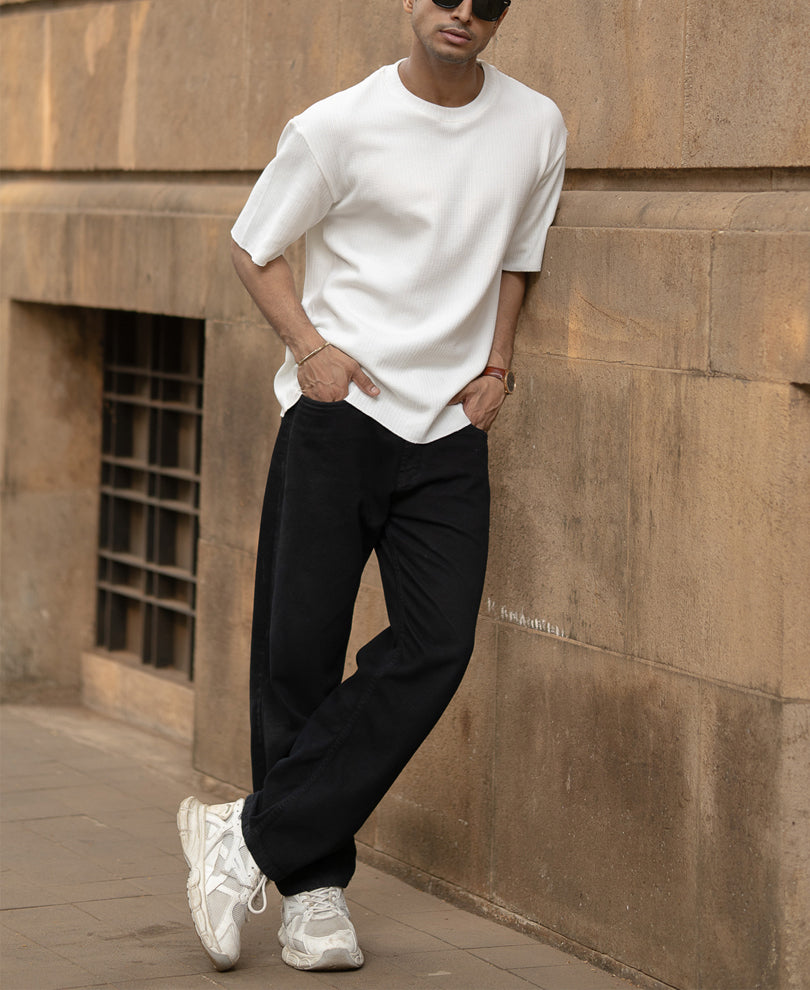 Off-White Structured Knit T-Shirt