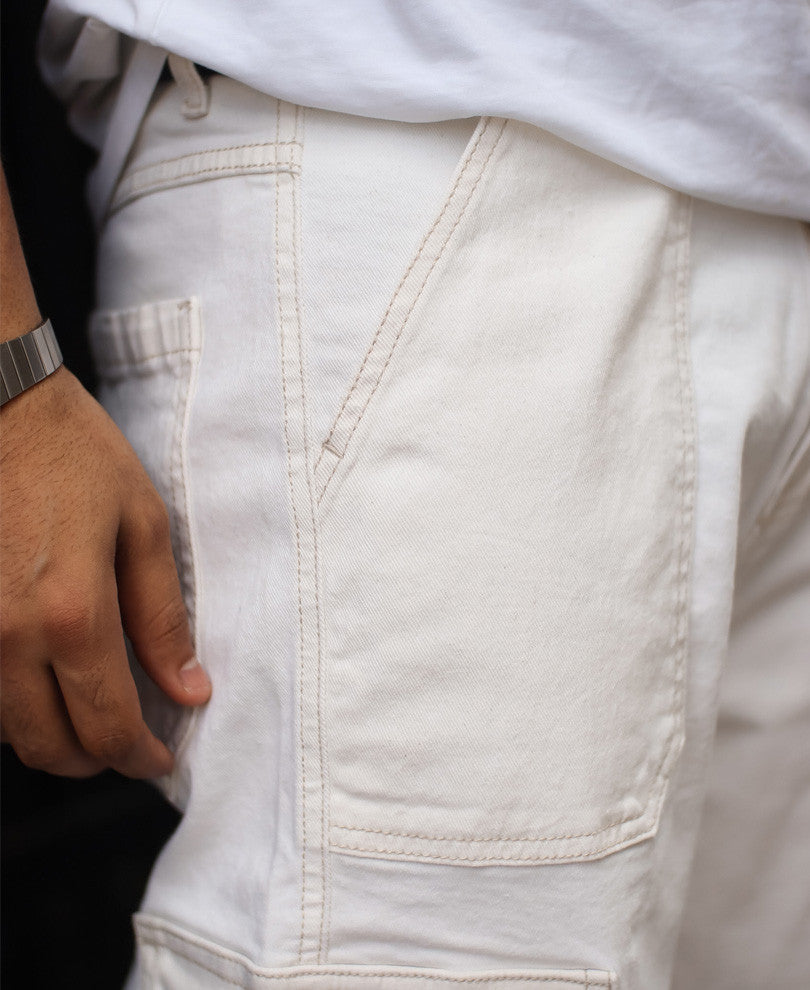 Off White Carpenter Baggy Fit Jeans