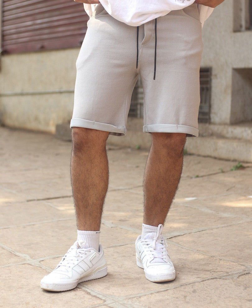 Urban Grey Plain Shorts