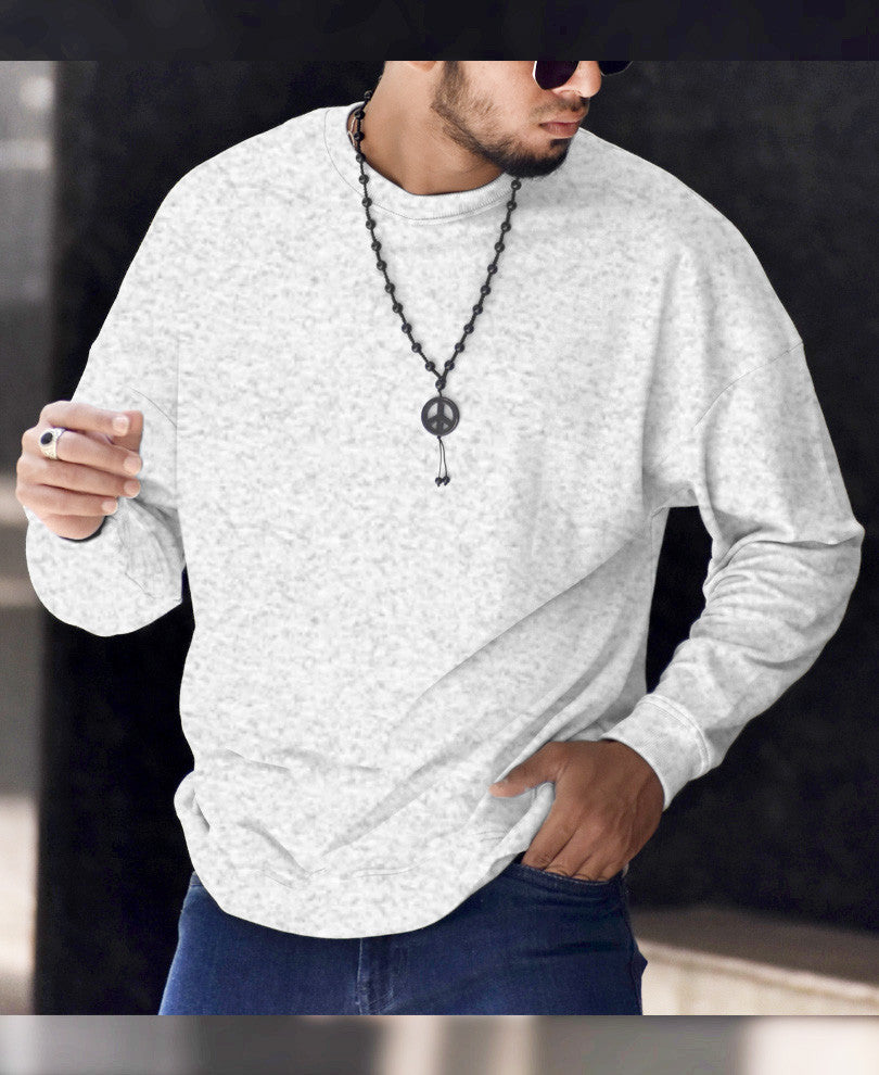 Acro Grey Plain Sweatshirt