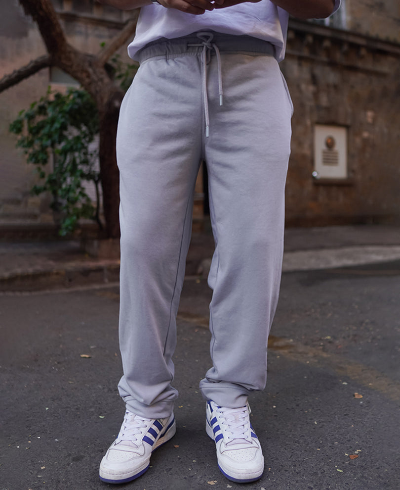 Grey Regular Fit Joggers