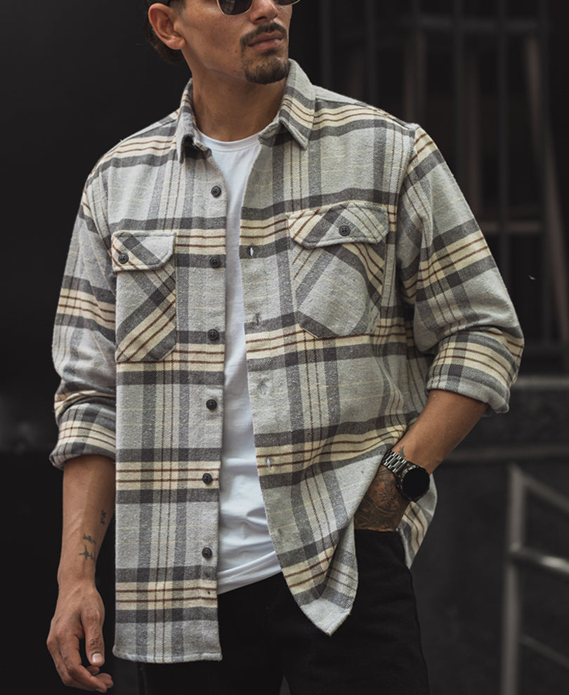 Multi Colour Checks Regular Fit Full SleevesÃ‚Â Overshirt