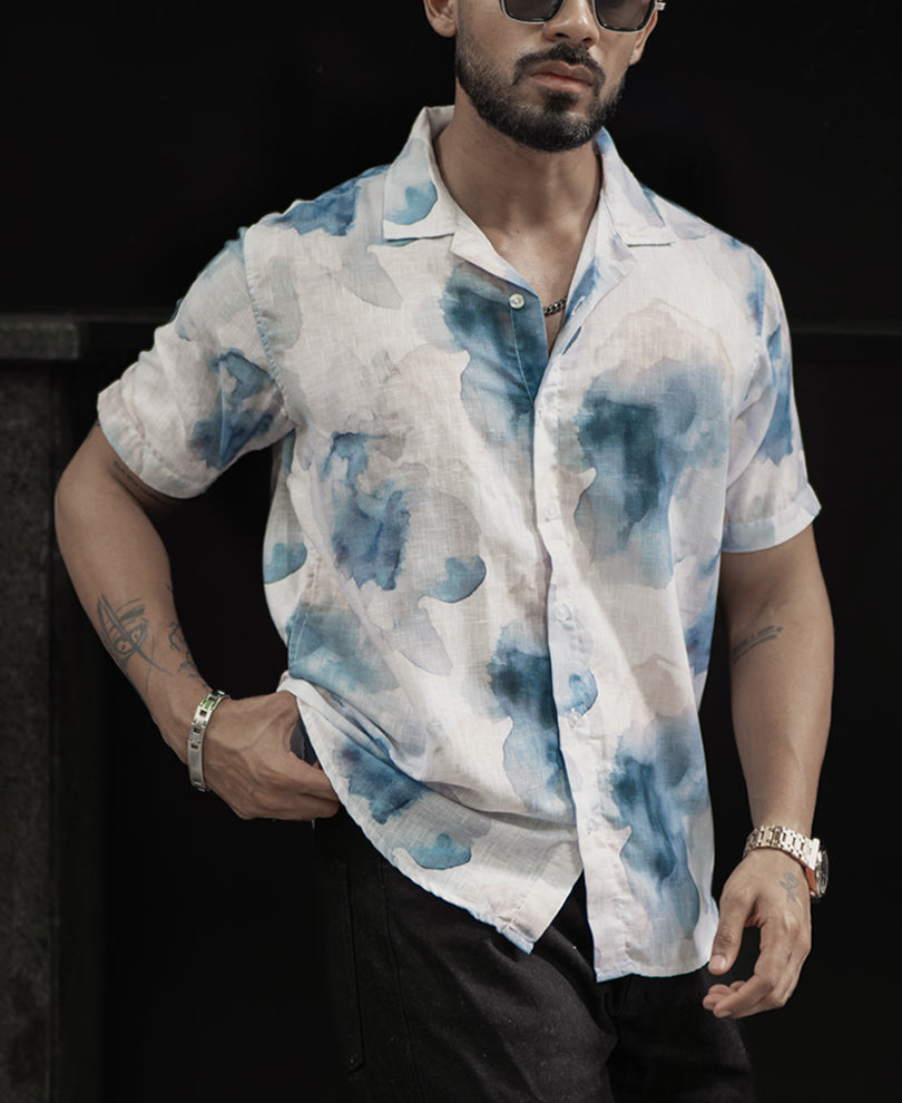 Multi Colour Regular Fit Half Sleeves Shirt