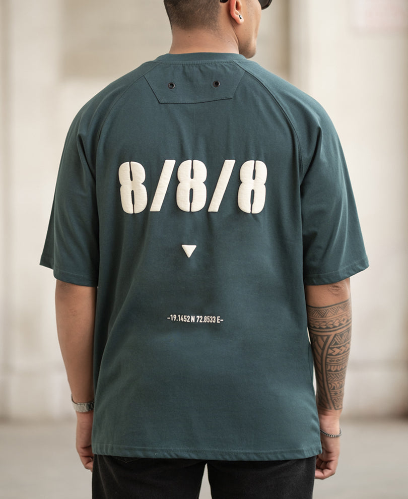 Pine Raglane Printed T-Shirt