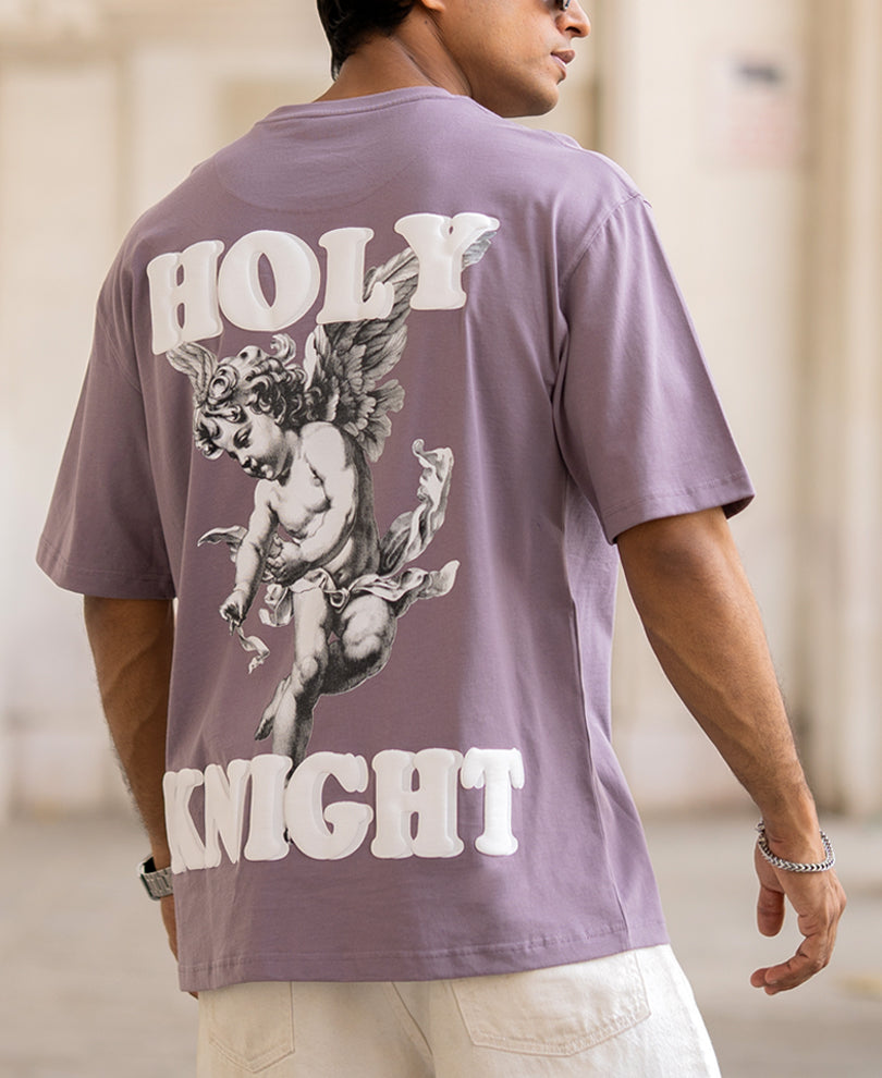 Lilac Printed T-Shirt
