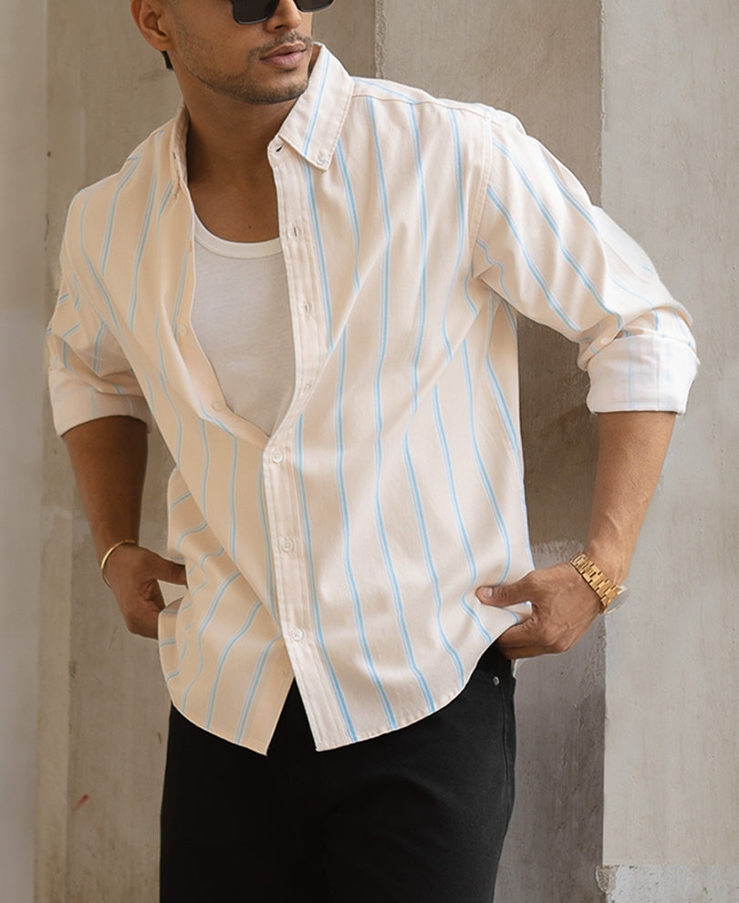 Yellow Stripe Shirt