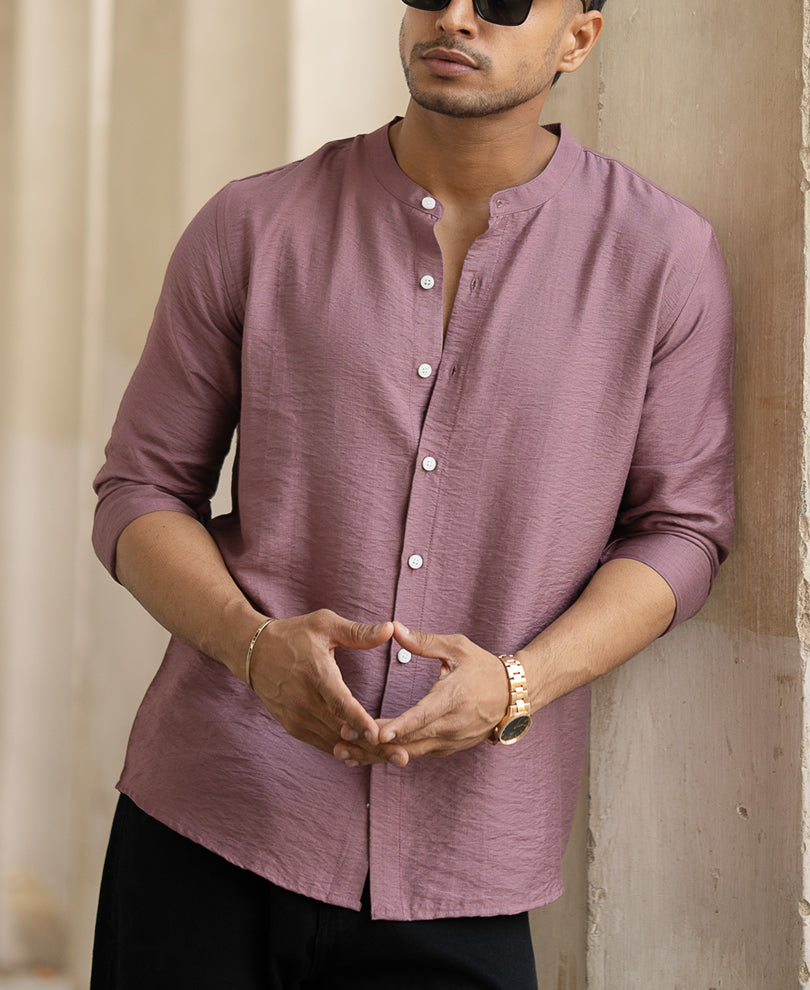 Dark Onion Regular Fit Full Sleeves Shirt