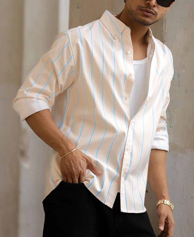 Yellow Stripe Shirt
