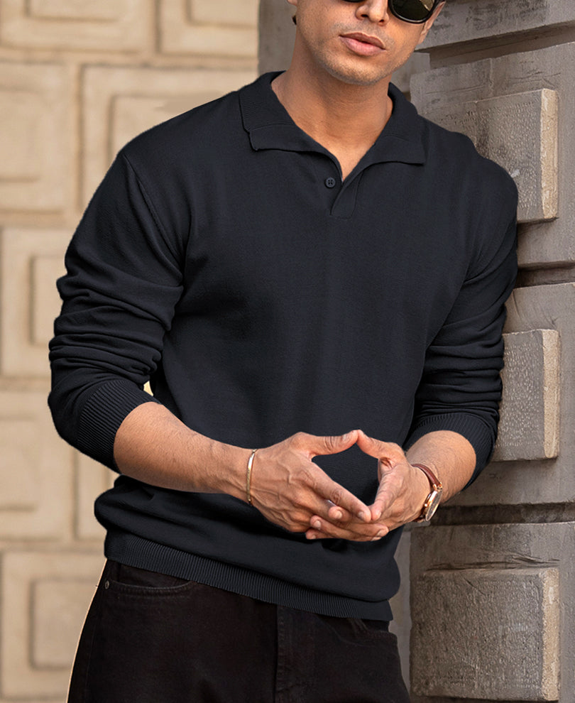 Navy Lightweight Polo