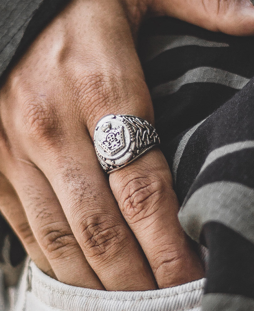 King Crown Silver Ring