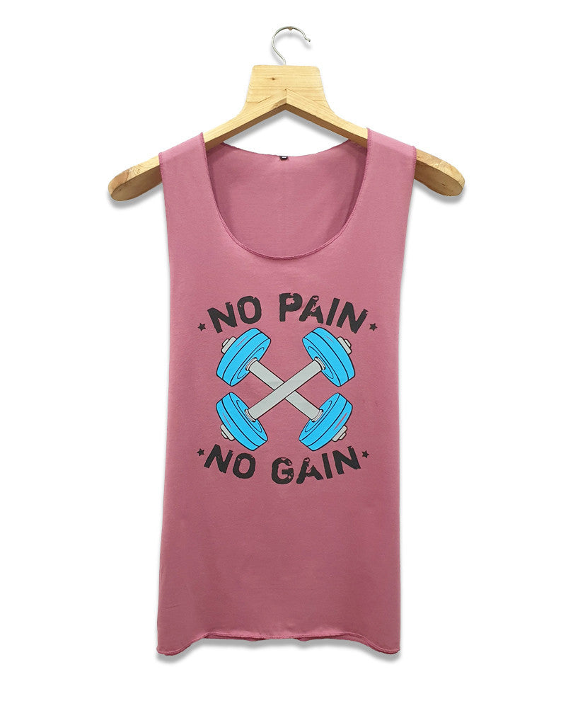 Rusty Pain No Pain No Gain Gym Vest