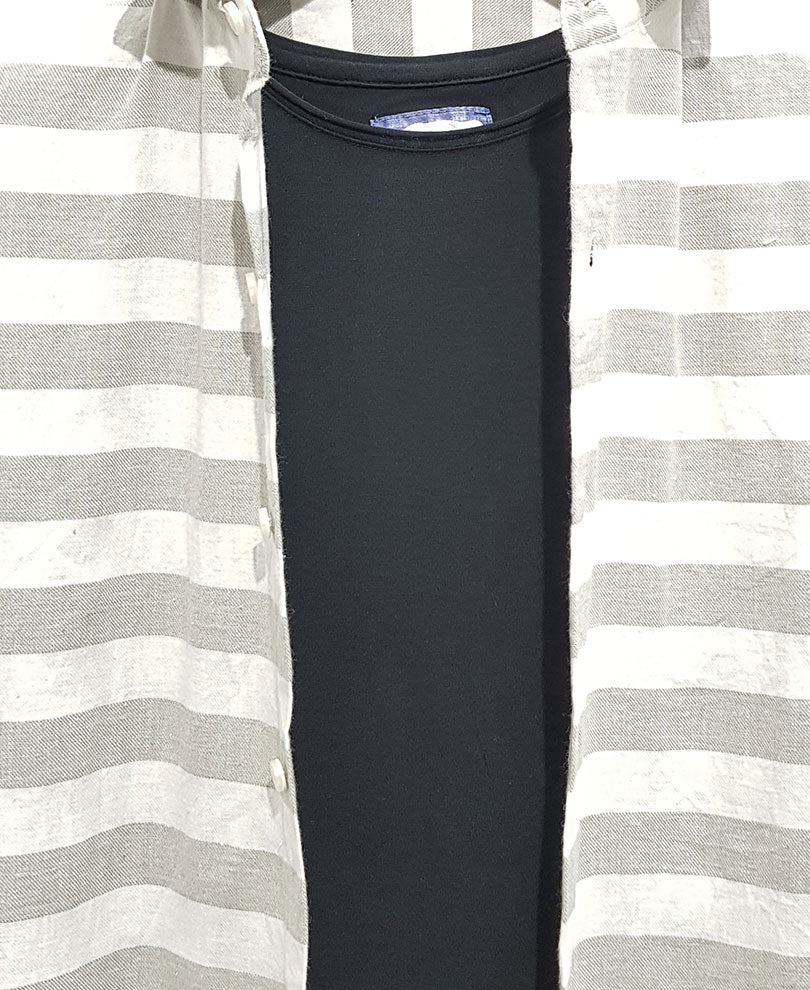 Grey Stripes Shirt