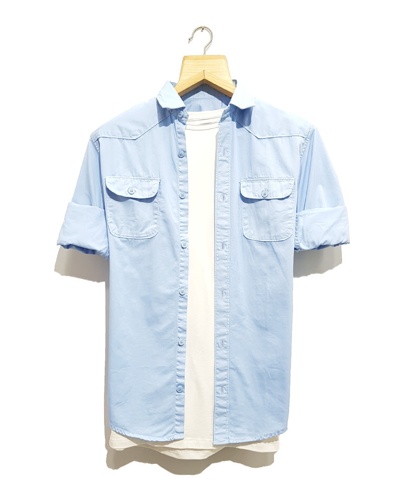 Light Blue Casual Shirt