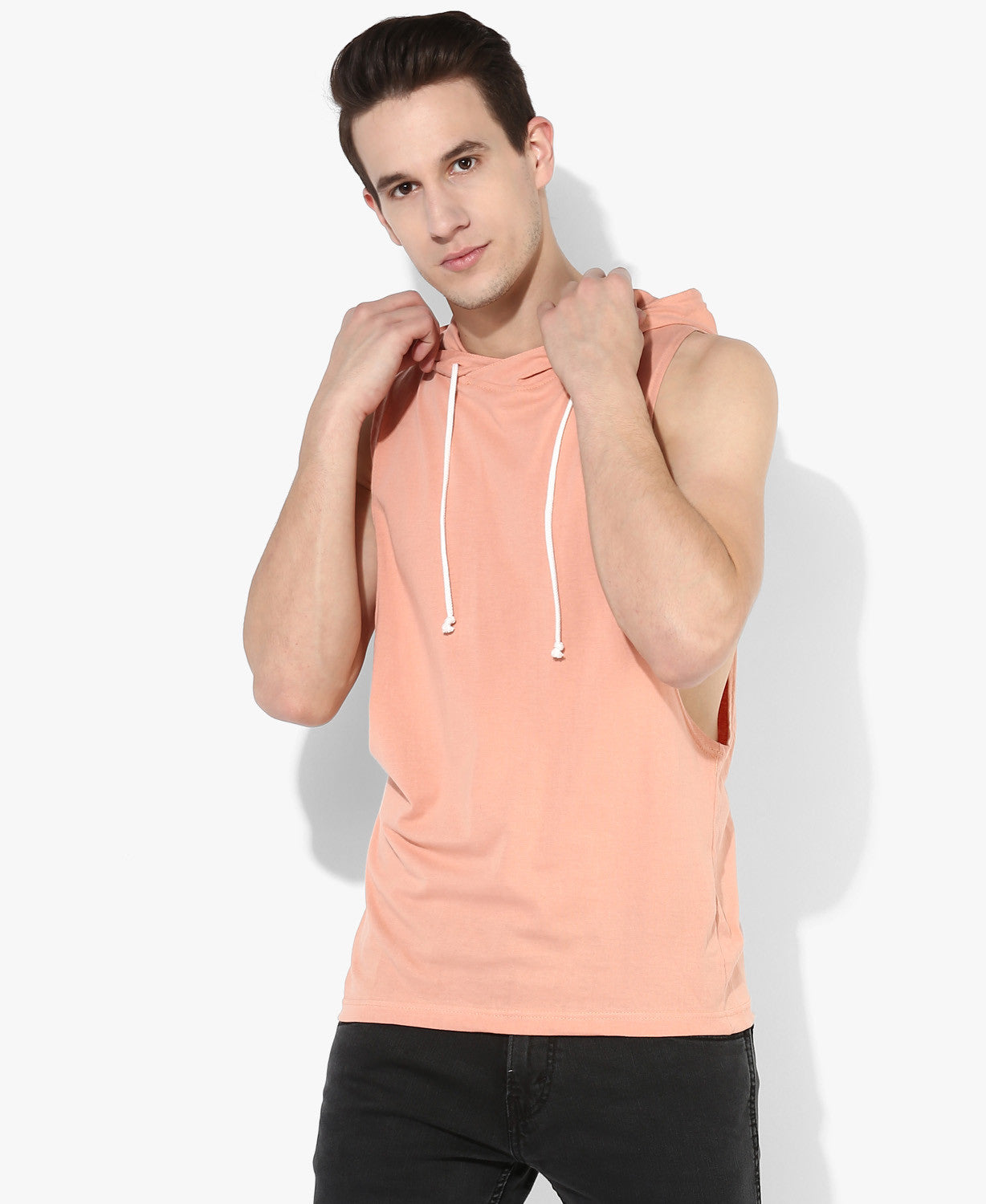 Black Round Neck Full Sleeves T-Shirt