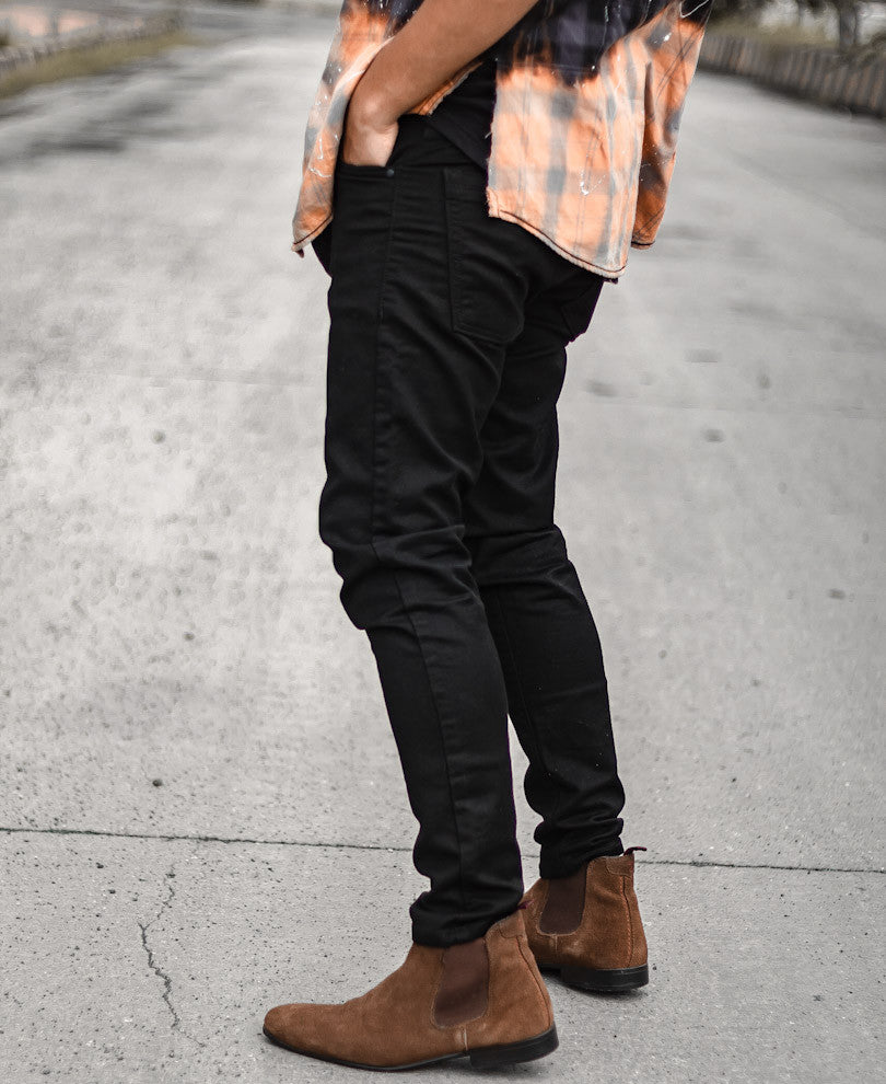 Black Basic Jeans