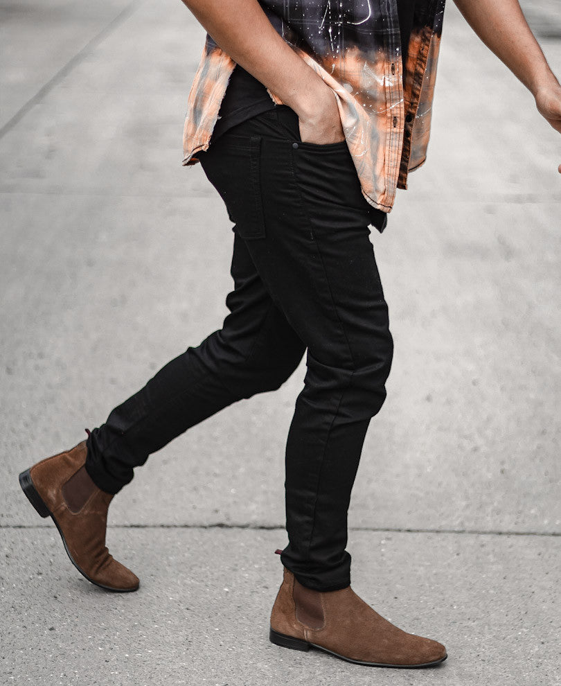 Black Basic Jeans